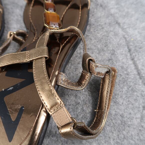 Anne Klein Shoes Womens 7.5 Dress Sandals Wedge Adjustable Strap Open Toe Maloah - Picture 14 of 14